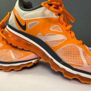 Nike Women’s Orange and Black Visible Air Running Shoes